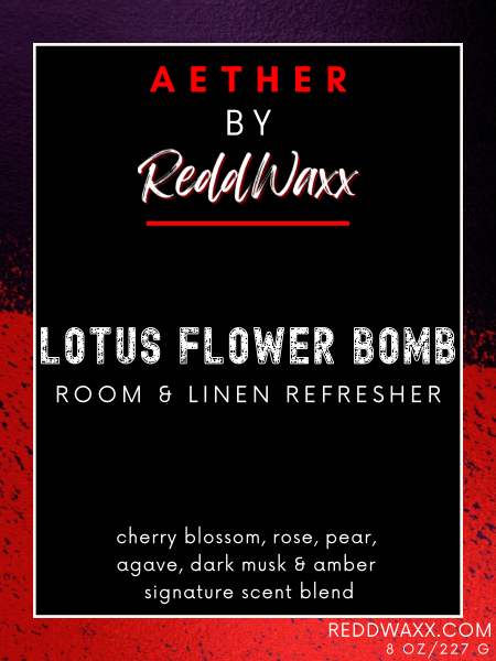 Lotus Flower Bomb Room and Linen Refresher