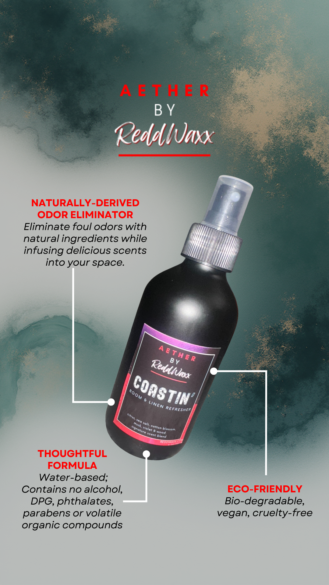 Coastin' Room and Linen Refresher