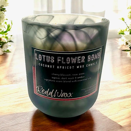 Lotus Flower Bomb Clean-Burning Candle